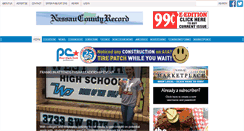 Desktop Screenshot of nassaucountyrecord.com